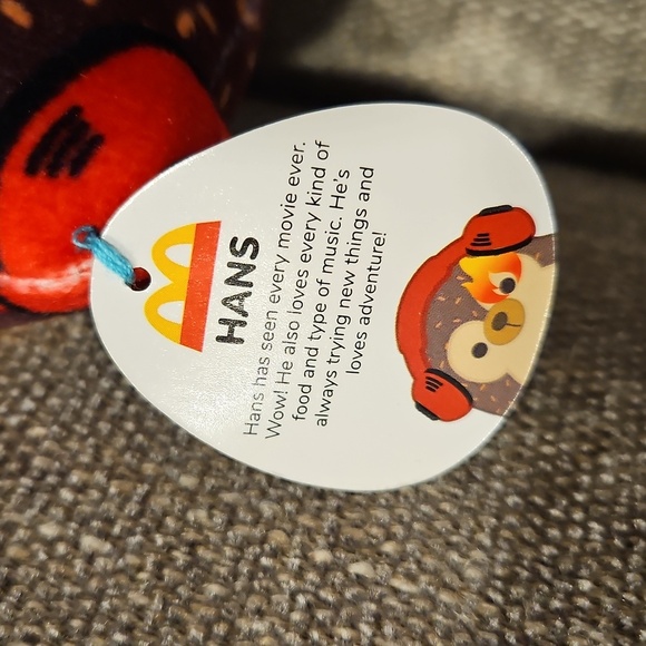 Mcdonalds Squishmallow Toy Hans - Picture 3 of 3